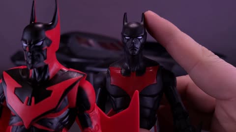 McFarlane Toys DC Multiverse Batman Beyond Gold Label Collection Batman And Batmobile