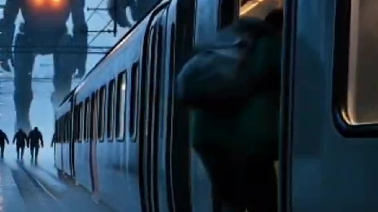 Epic robot chase
