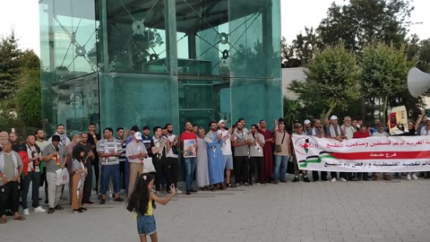 مسيرة احتجاجية منددة بإستمرار العدوان والتجويع والحصار على الشعب الفلسطيني طنجة 27 07 2025