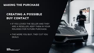 Making The Purchase