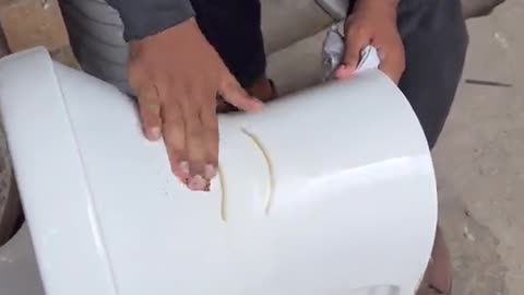 How Broken toilet repairing process