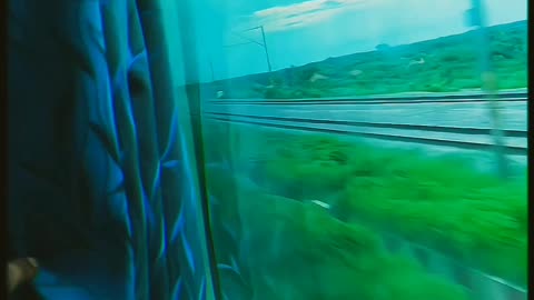 Travel amazing train view