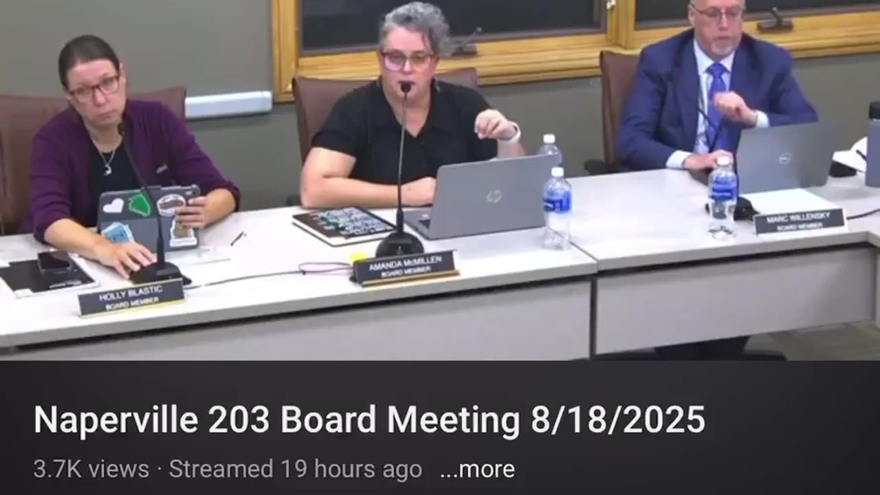 Woke board members at @Naperville203 in IL expressed how they were "concerned"....