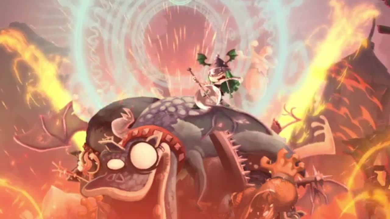 Rayman Legends castle rock