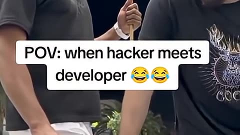 When hackers meets developera