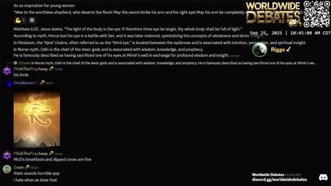 0084 WIDESTREAM - Worldwide Debates - YouTube/Twitch/Rumble