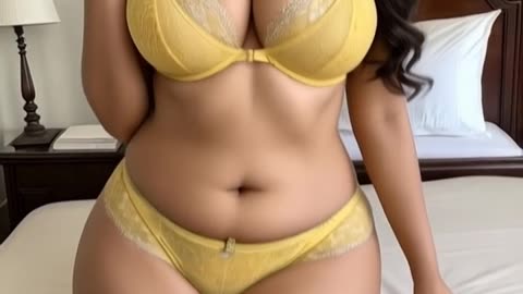 #NSFW Yellow bra and Panties