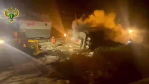 Locomotive and Nine Coal Wagons Derailed on the Trans-Siberian Railway in the Irkutsk Region