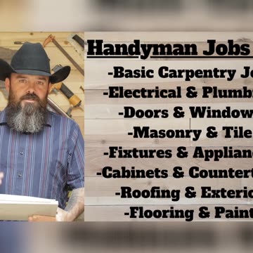 Handyman's Secret Weapon Master Every Job With This List!