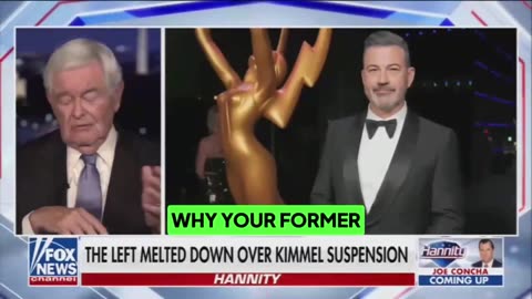 Newt Gingrich hits Jimmy Kimmel with a harsh reality check on the real reason