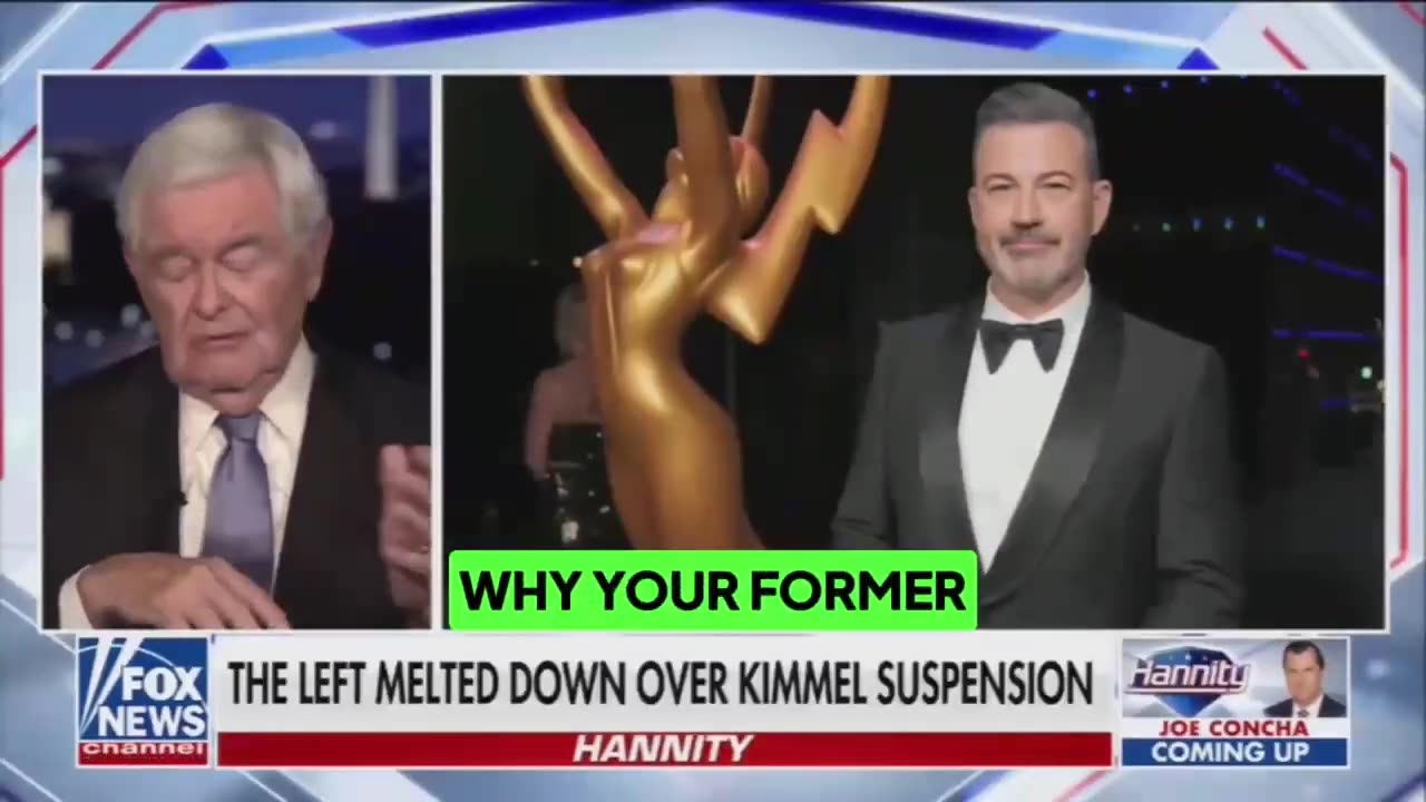 Newt Gingrich hits Jimmy Kimmel with a harsh reality check on the real reason