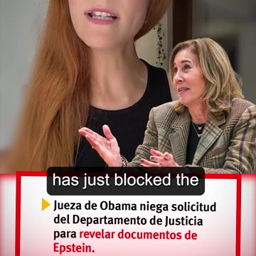 Juez nombrada por Obama bloqueó 1 solicitud del DOJ para desclasificar documentos del caso Epstein