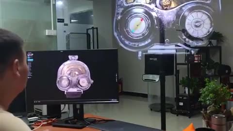 😮🔭 He Brings 3D Objects to Life with Holographic Fans! | FeedMyCuriosity