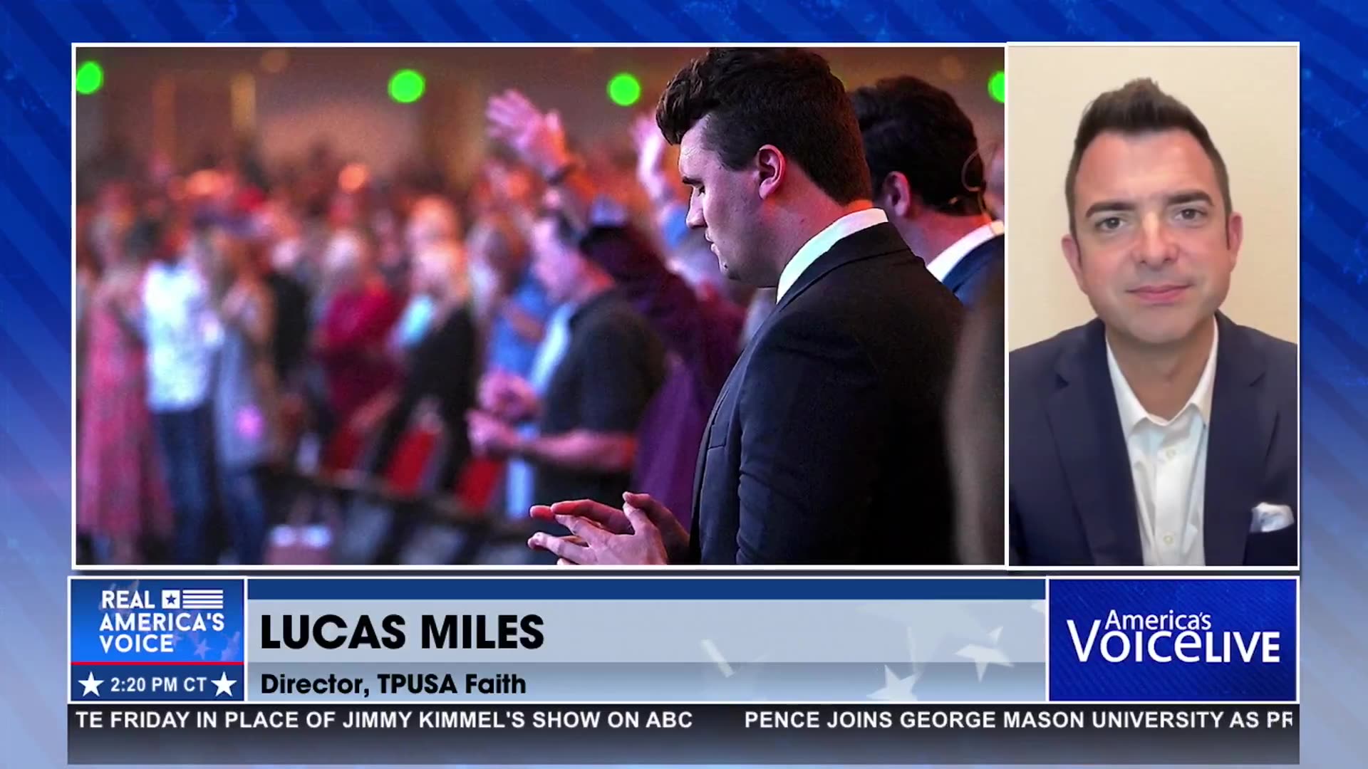 TURNING POINT USA GETTING TO WORK PREPARING FOR CHARLIE’S MEMORIAL