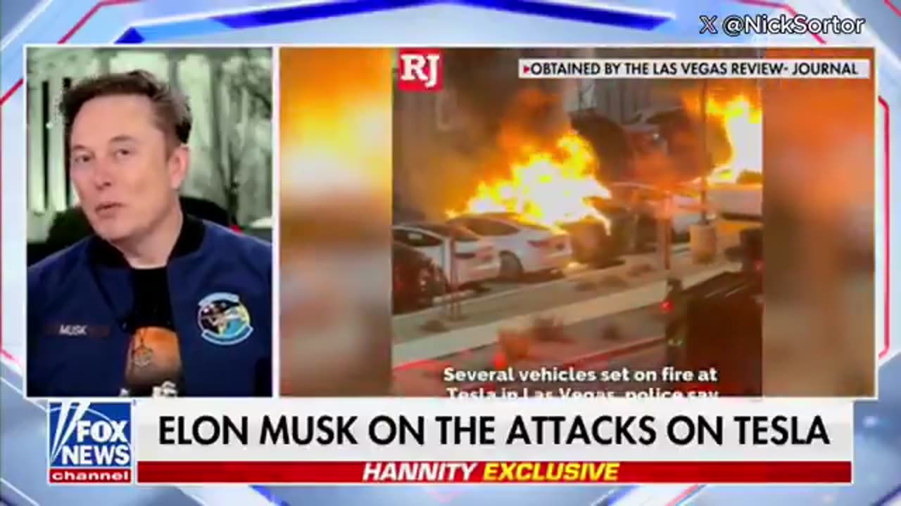 🚨 Elon Musk just SLAMMED the Democrats for violently attacking Tesla "I always thought...