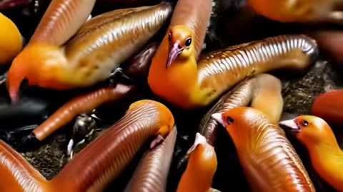 Do EARTHWORMS Really Become BIRDS? Here’s What Happens #fyp #viralvid...