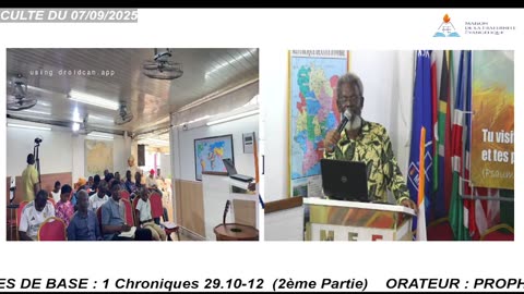 CULTE DU 07/09/2025 THEME : COMPRENDRE LE CONCEPT DE RICHESSE ET SES DIFFERENTES SPHERES(2e PARTIE)