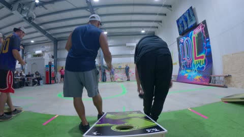 8.9.25 LOL TCL cornhole, doubles - Rounder 1