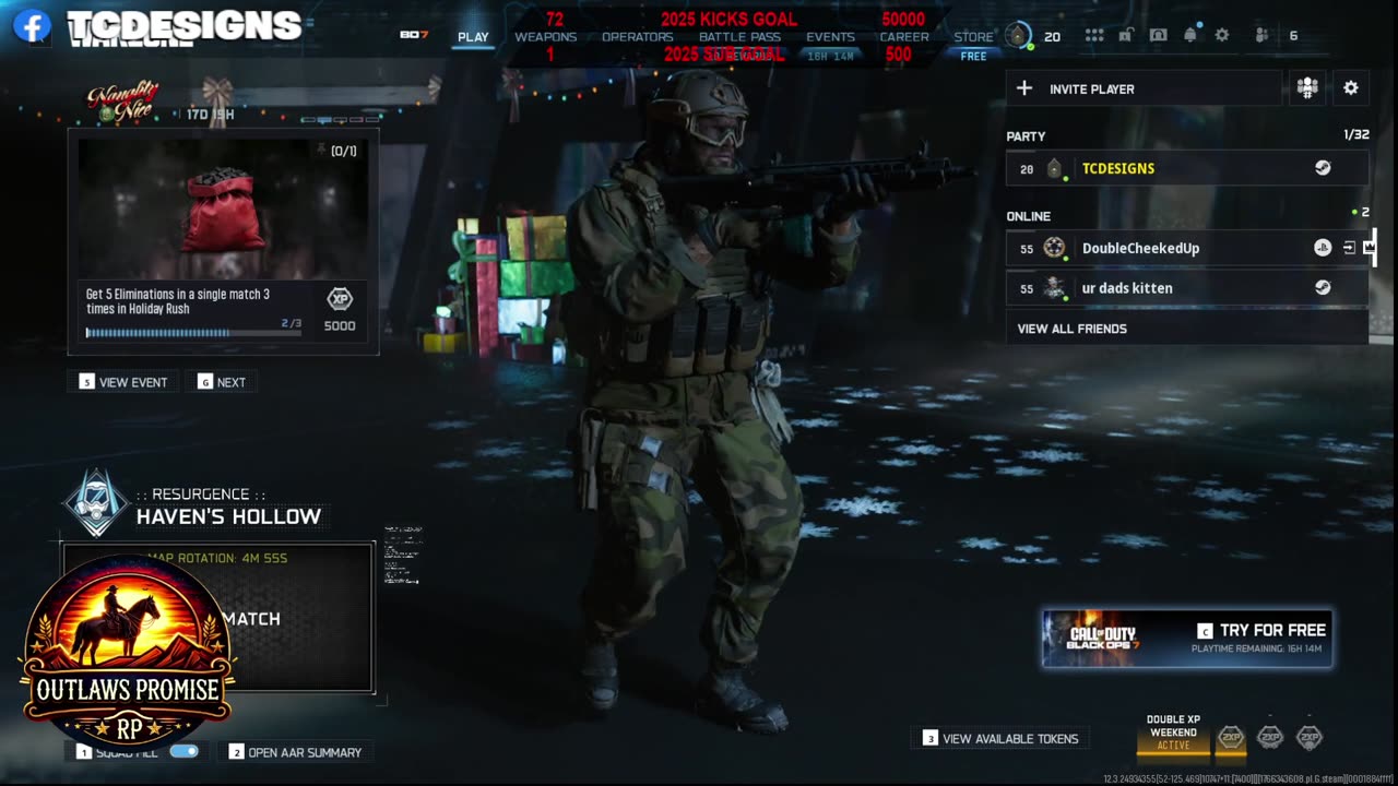 BOT is LIVE | Looking for a squad!!