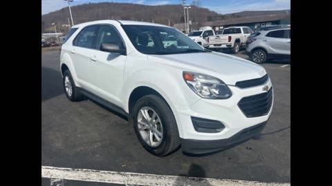 2017 Chevy Equinox LS at Kightlinger Motors in Coudersport PA