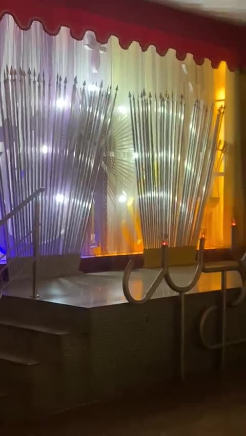 Dentro do Templo do Vale do Amanhecer em Taguatinga 12