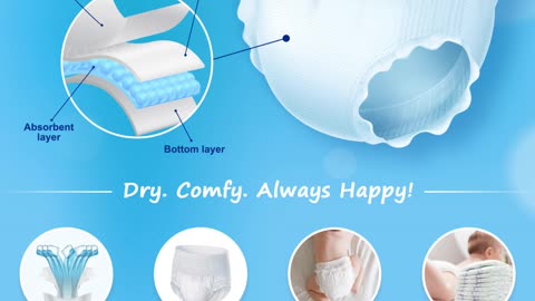 Soft & Reliable Baby Diapers | Now Available at BluepillExpress India