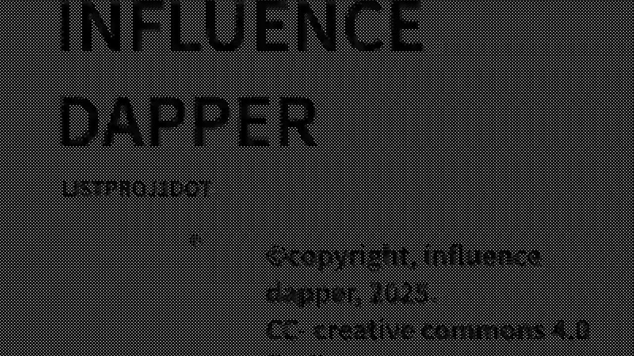 INFLUENCE DAPPER - LISTPROJ1DOT
