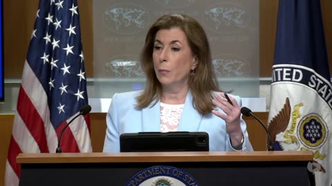U.S. State Department says Trump "is the singular guiding-hand about what will be occurring"