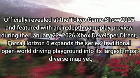 FORZA HORIZON 6 New Gameplay Reveal 9 Minutes 4K