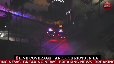 🚨BREAKING: TRUMP’S CURFEW WORKED INSTANTLY The second the Trump-enforced curfew hit and police started making arrests, LA turned into a ghost town. No more burning. No more looting. No more chaos. Just peace and order—because Trump doesn’t play g
