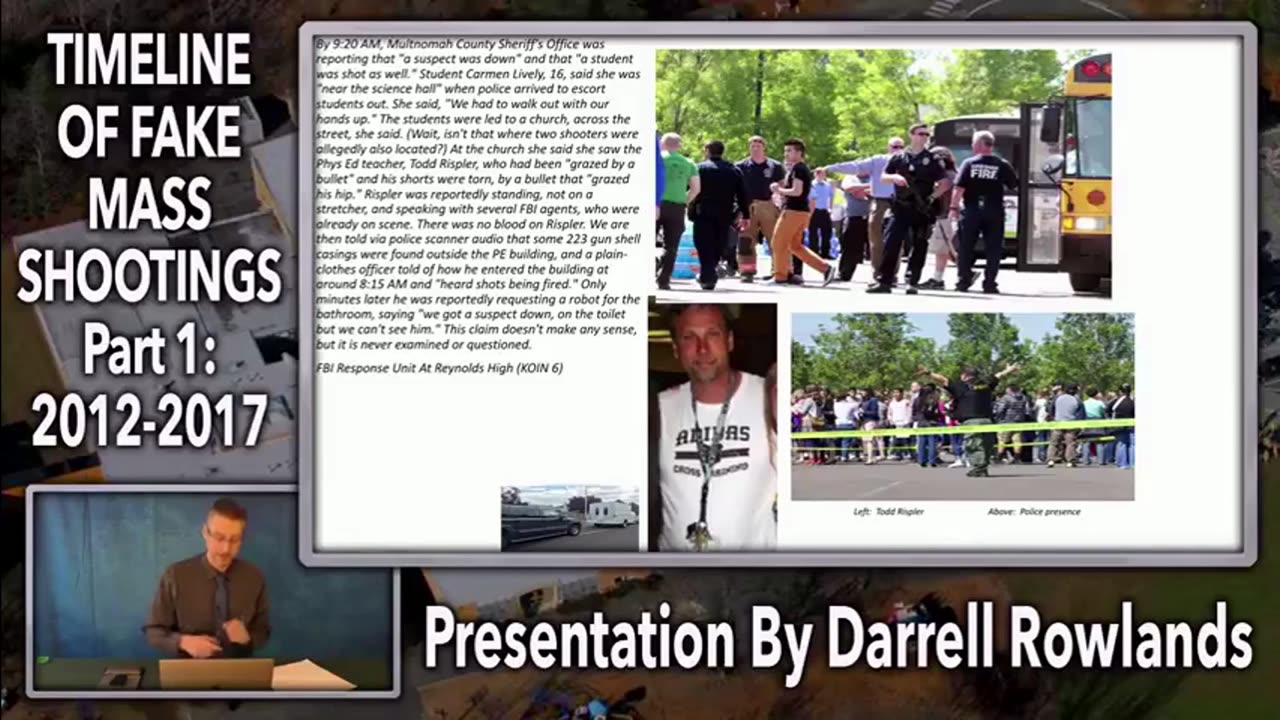 13 Fake Mass Shootings and Hoaxes: Reynolds High School 2014 (part 4)