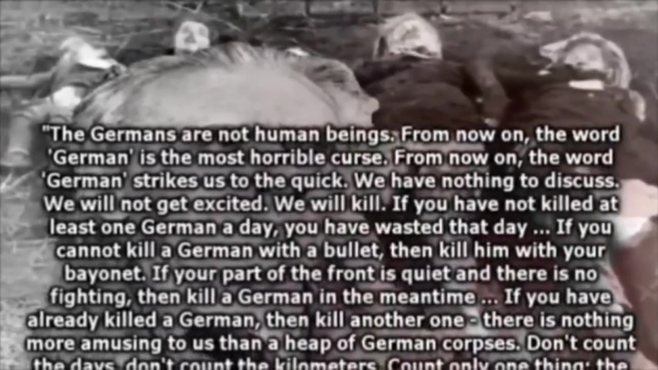The Jewish Final Solution to Germans and Other Gentiles