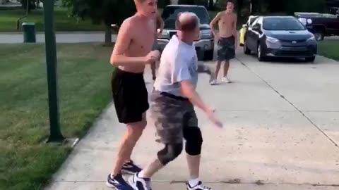 😂🏀 Dad's Hilarious Basketball Fail! | FunFM