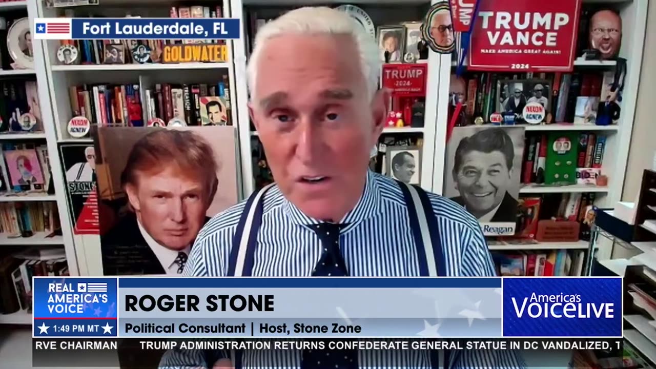 ROGER STONE: “TODAY, YES, I’M FEELING THAT I’M VINDICATED”