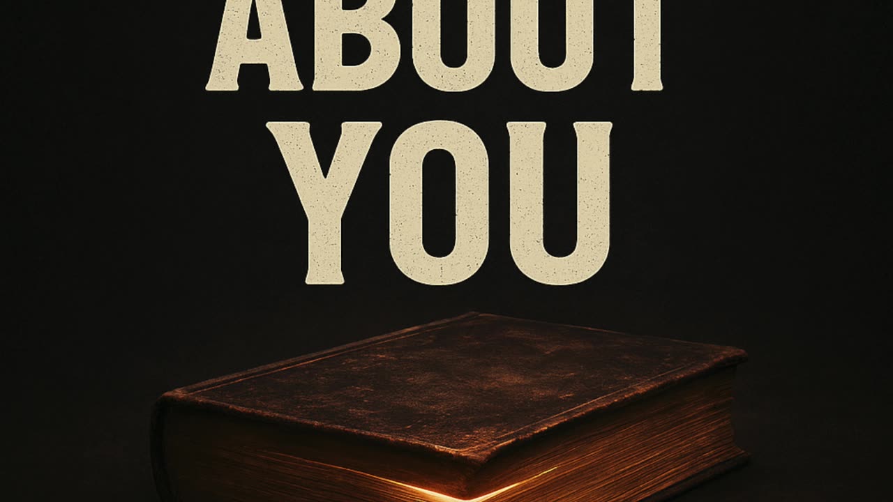 The Book About You. Can you handle it? Dare to read it? Psalm 129