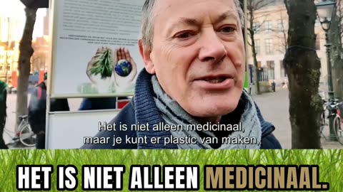 Hennep kan de aarde redden — Hans legt het in 1 minuut uit.