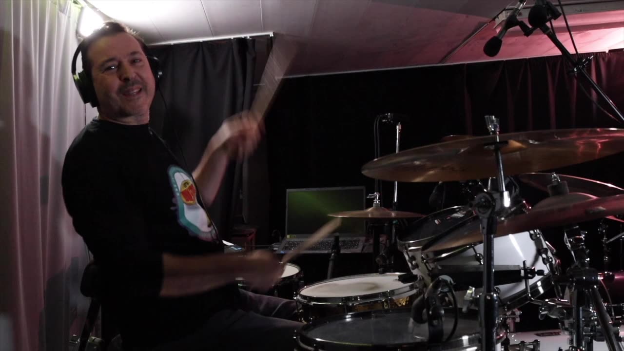 Afro Jazz Drum backing track 140 "groove et créativité"