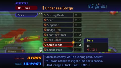 Kingdom Heart Final Remix Part 19 Ursla Boss Fight First Stage