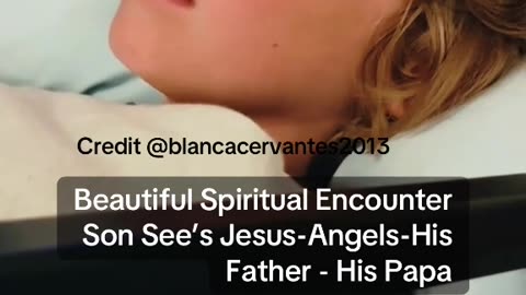 Boy has out of body experience.