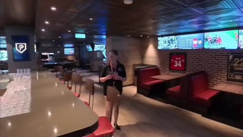 Other Side of Playmakers and Sports Bar at Star of the Seas Deck 6!