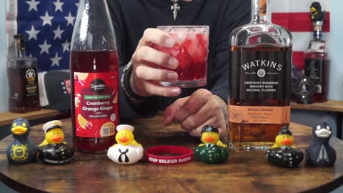 Larry Honaker - Watkins Spiced Orange Whiskey & Cranberry Orange & Ginger Italian Soda