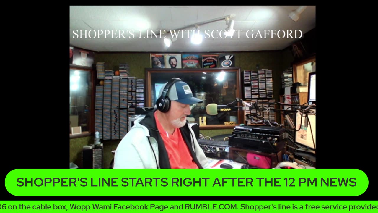 MY102.3FM SHOPPER'S LINE WITH SCOTT GAFFORD