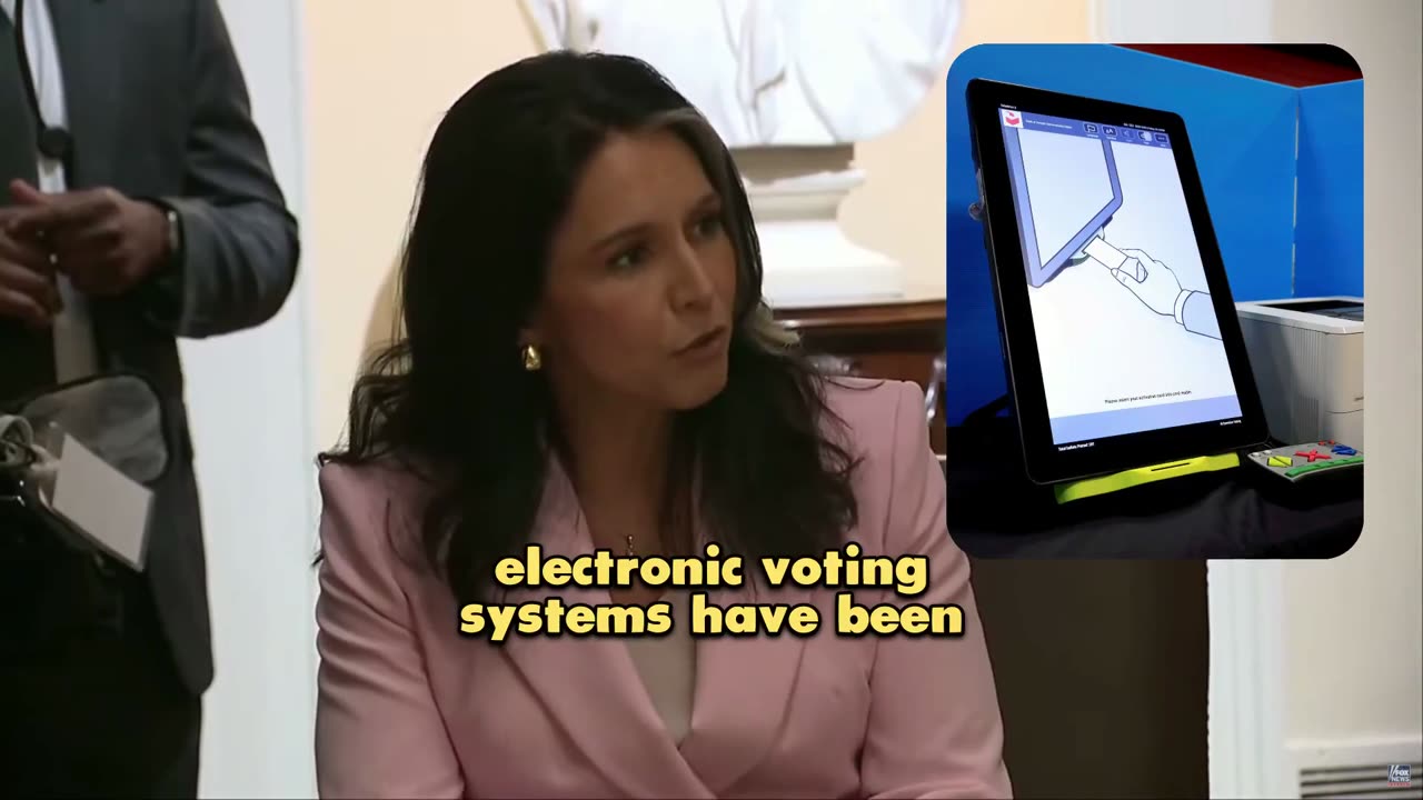 Tulsi Gabbard Exposes Voting Machine Vulnerabilities, Pushes for Paper Ballots
