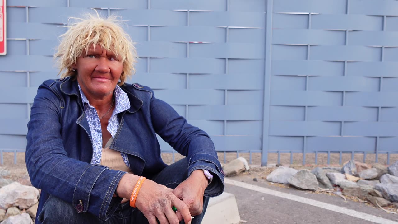Update with Angela- We found her sweeping the street, she looks amazing!