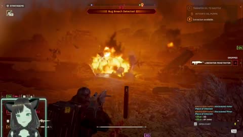 BaBa on a Hellbomb to Heaven #helldivers2 #vtuber #gamergirl