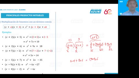 ANUAL ADUNI 2021 | Semana 05 | Álgebra