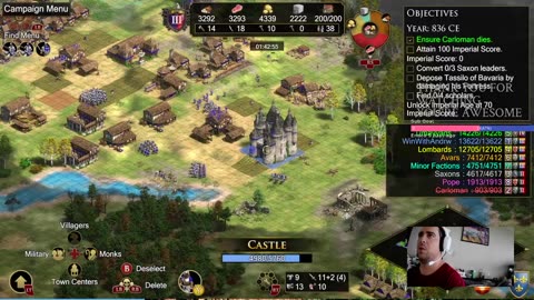 Win With Andrew - AOE II - lets kill some shit
