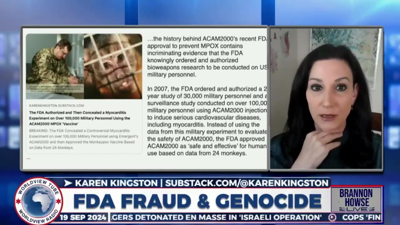 The 'FDA' Authorized & Concealed 'Myocarditis' Experiments