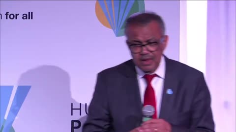Tedros thinks "it's time to be more aggressive in pushing back on anti-vaxxers".