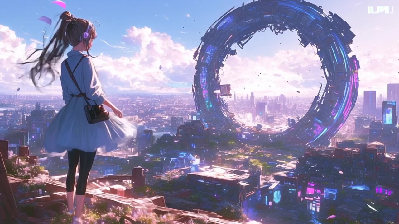 Girl in the future